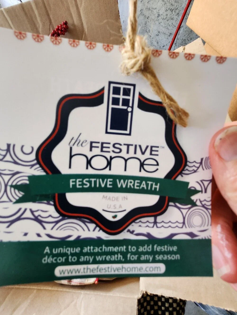 5 HOLIDAY Wreath Acessories.